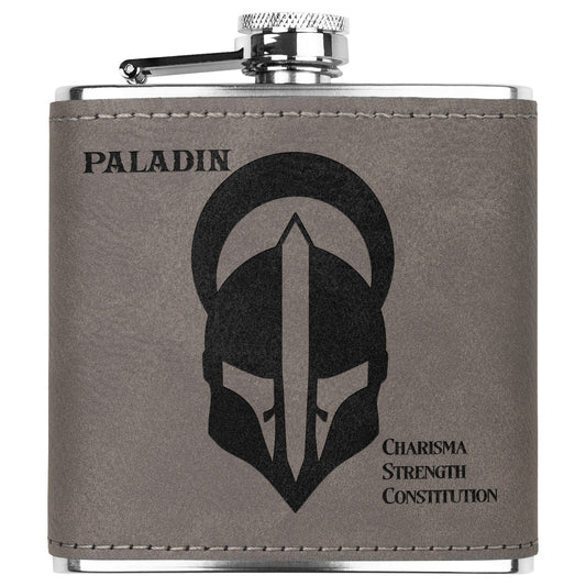D&D Leatherette Flask - Paladin