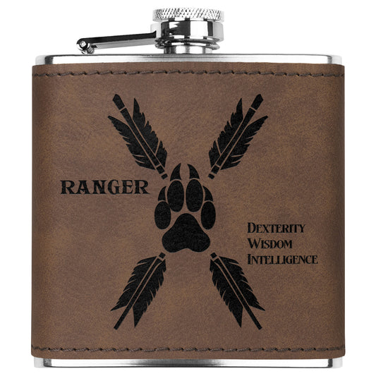 D&D Leatherette Flask - Ranger