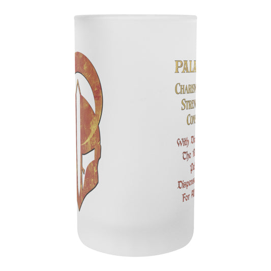 D&D Paladin Frosted Mug