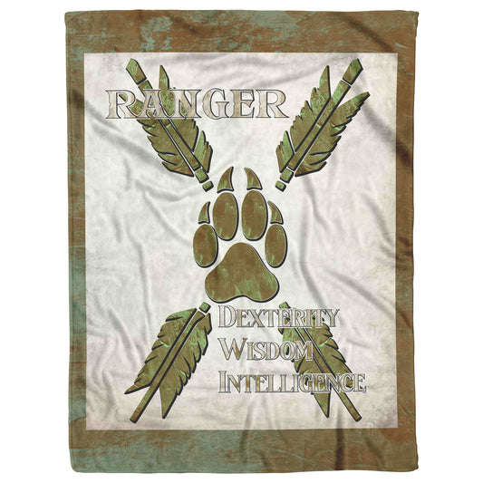 D&D Ranger Fleece Blanket