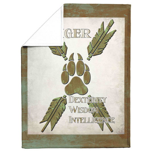 D&D Ranger Fleece Blanket