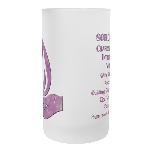 D&D Sorcerer Frosted Mug