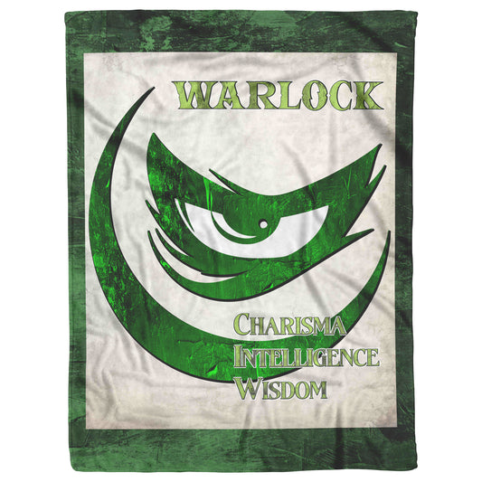 D&D Warlock Fleece Blanket