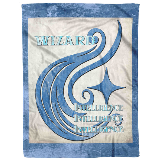 D&D Wizard Fleece Blanket