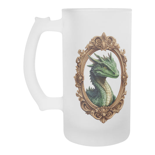 Green Dragon Frosted Mug