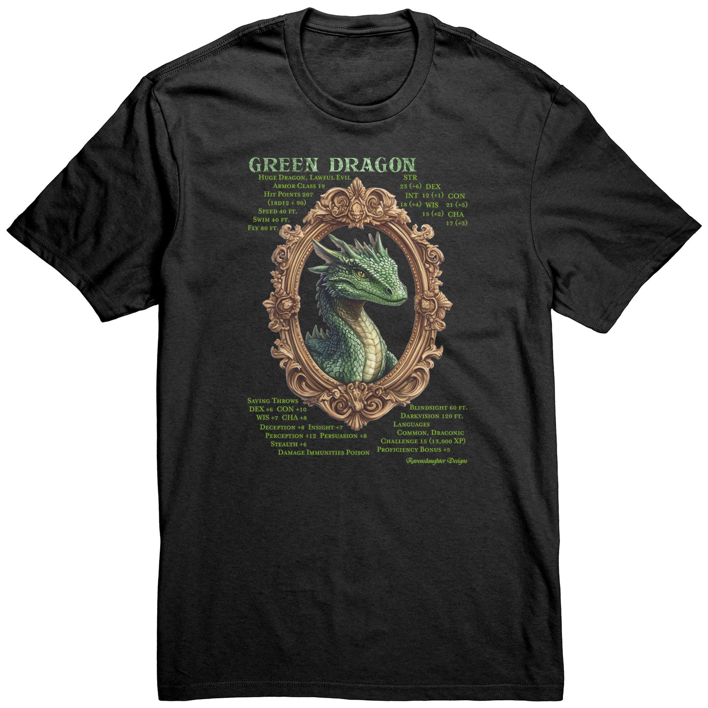 Green Dragon Unisex T-Shirt