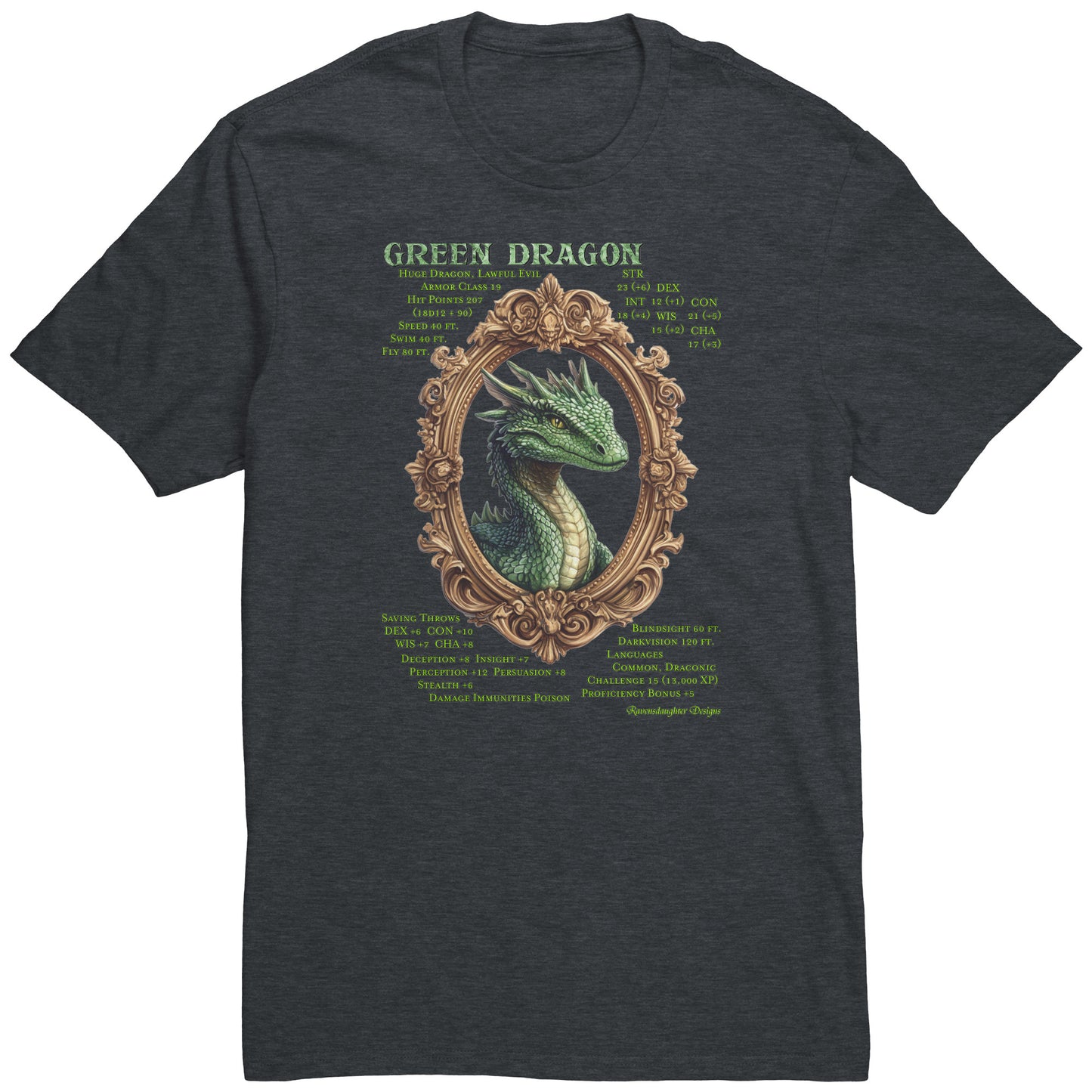 Green Dragon Unisex T-Shirt