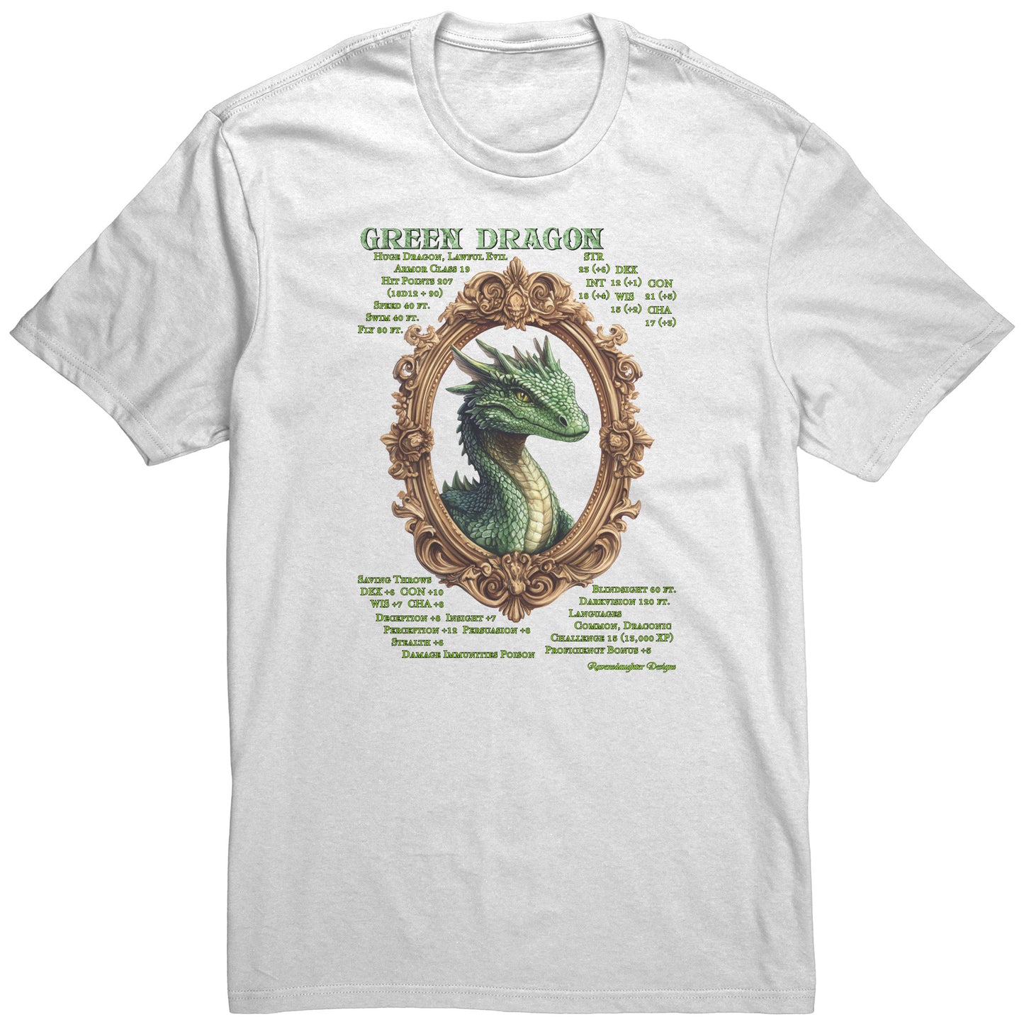 Green Dragon Unisex T-Shirt