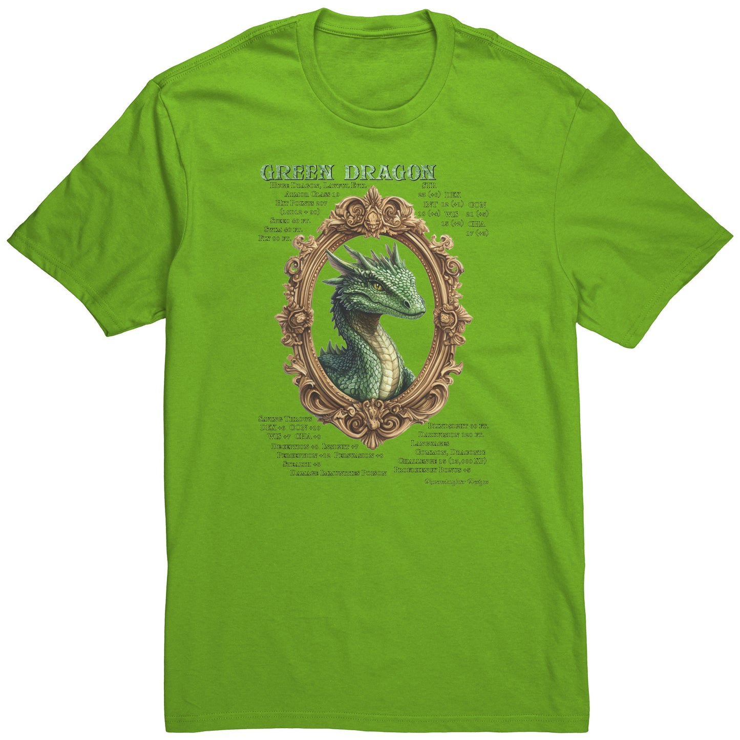 Green Dragon Unisex T-Shirt