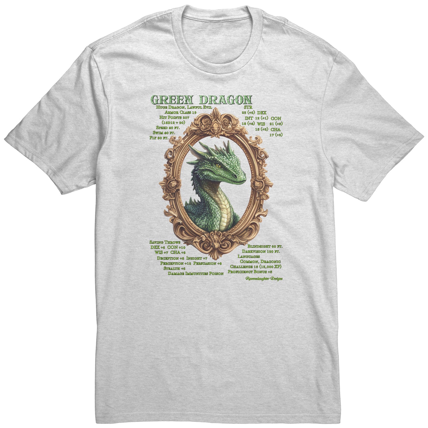 Green Dragon Unisex T-Shirt