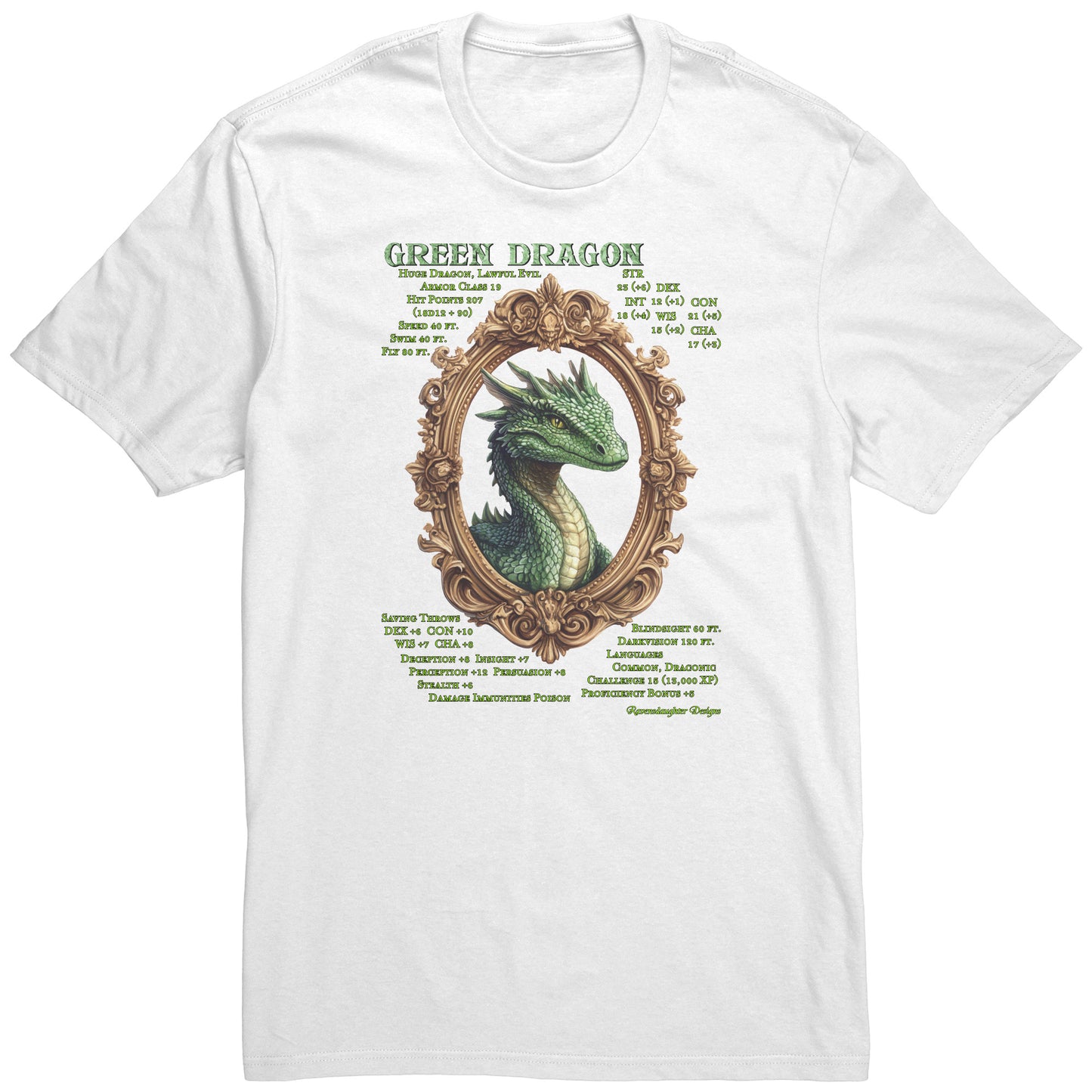 Green Dragon Unisex T-Shirt