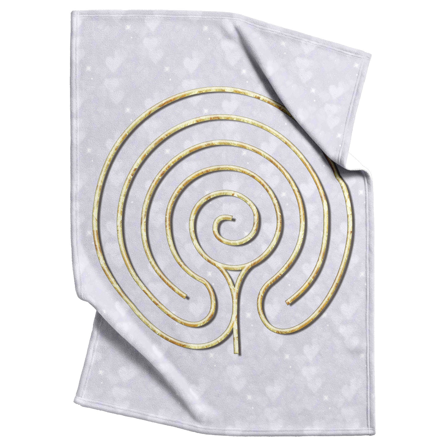 Hindu Labyrinth Therapy Blanket - Lavendar