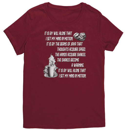 I Set My Mind In Motion - Women's Tee