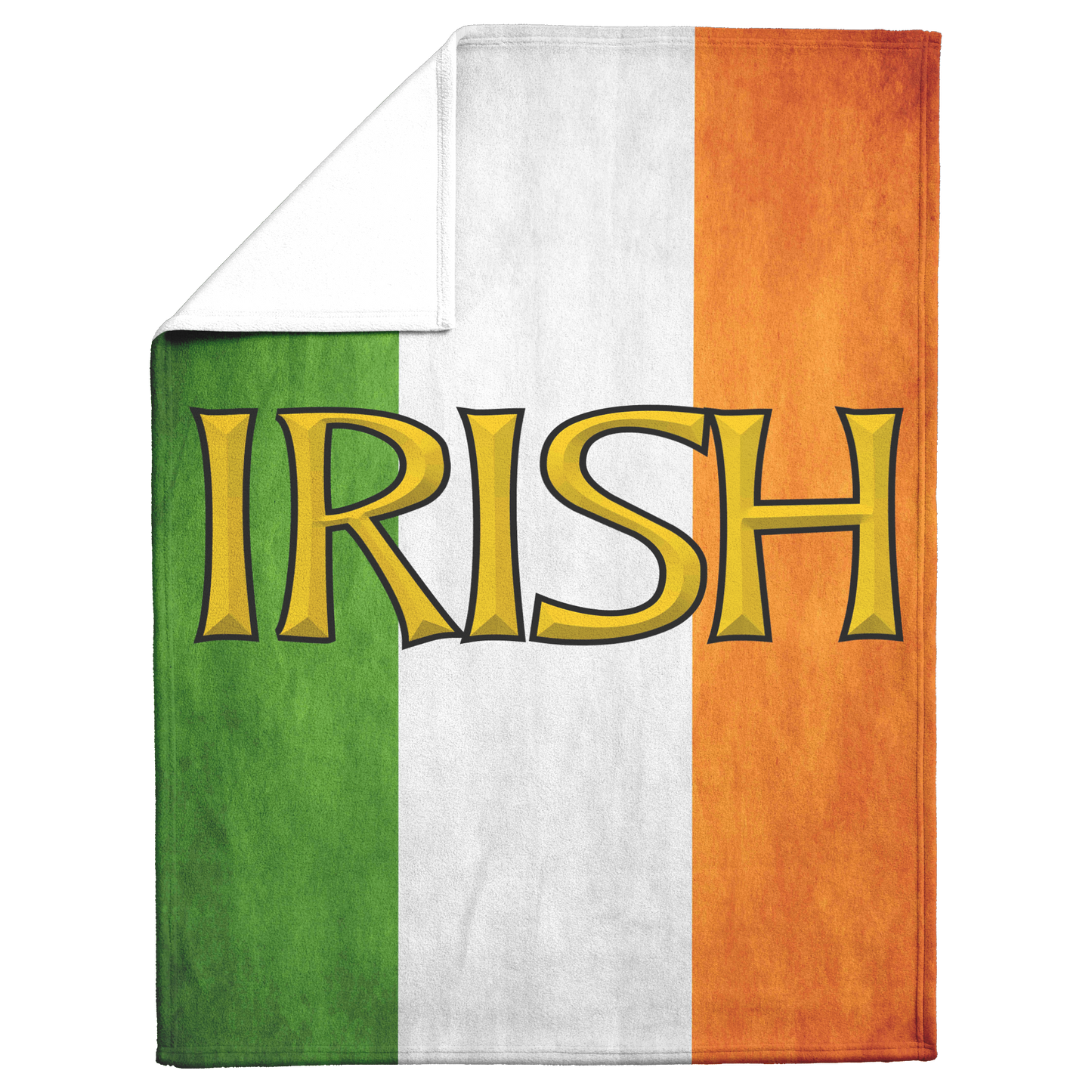 Irish_Flag_Fleece_Blanket_V_Blanket_Fold_Mockup.png