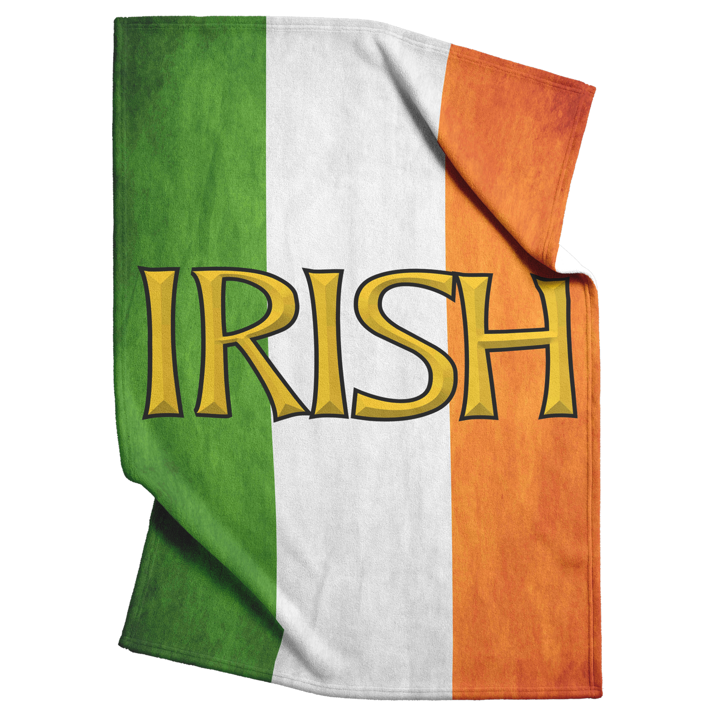 Irish_Flag_Fleece_Blanket_V_Blanket_Top_Bottom_Folds_Mockup.png