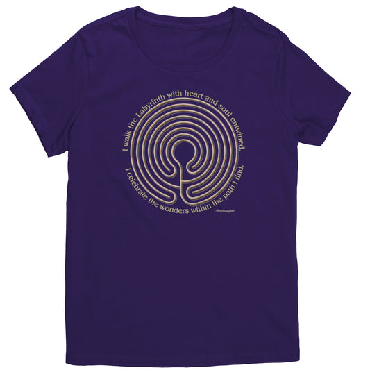 Knidos Labyrinth Poetry Women's T-shirt