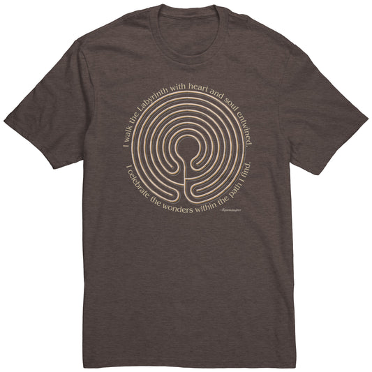 Knidos Labyrinth Unisex Poerty T-shirt