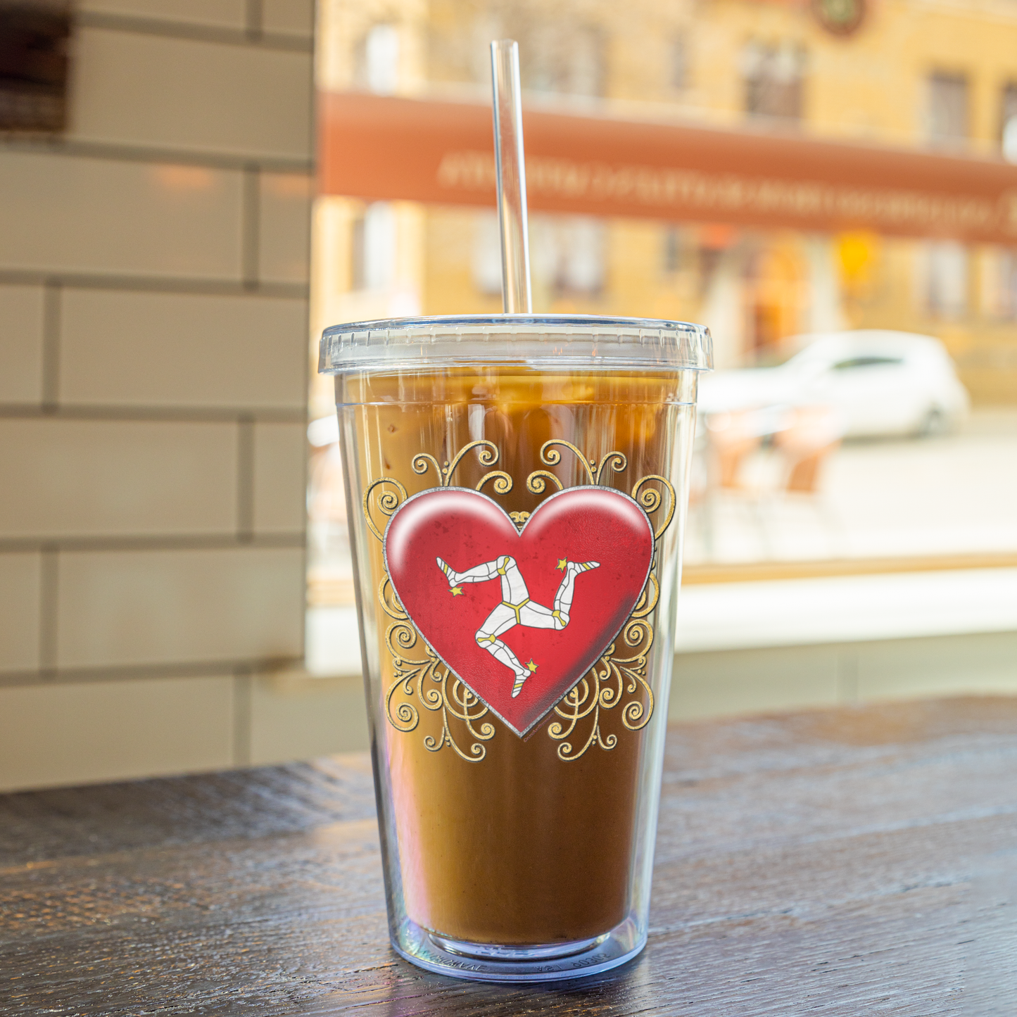Manx_Heart_Flag_Acrylic_Tumbler_Acrylic_Tumbler_Lifestyle_Coffee_01_Mockup.png