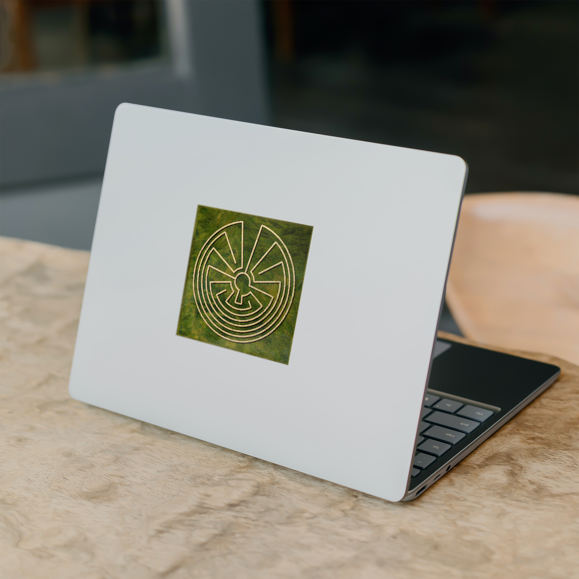 Native_American_Labyrinth_Sticker_WhiteSquareSticker_Laptop_Mockup.png