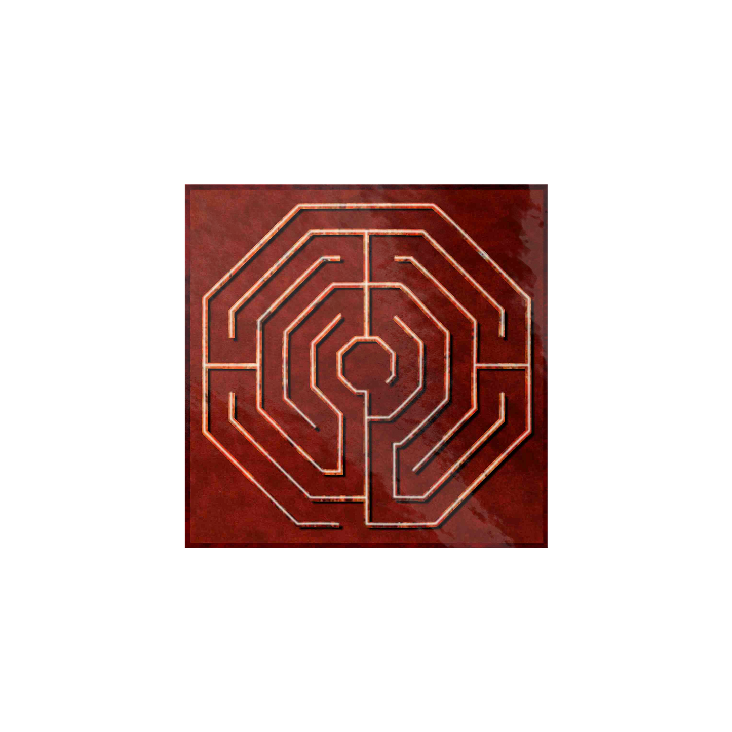 Octogon_Labyrinth_Sticker_WhiteSquareSticker_Flat_Mockup.png