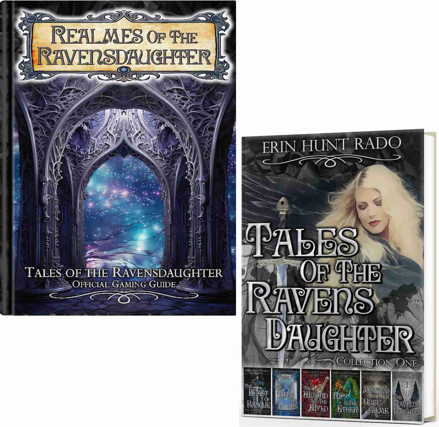 Realmes of the Ravensdaughter RPG Guide AND Tales of the Ravensdaughter Hardcover