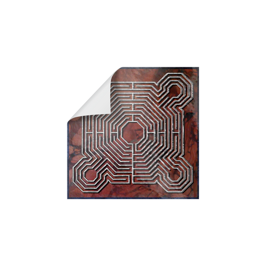 Reims_Cathedral_Labyrinth_Sticker_WhiteSquareSticker_Peel_Mockup.png