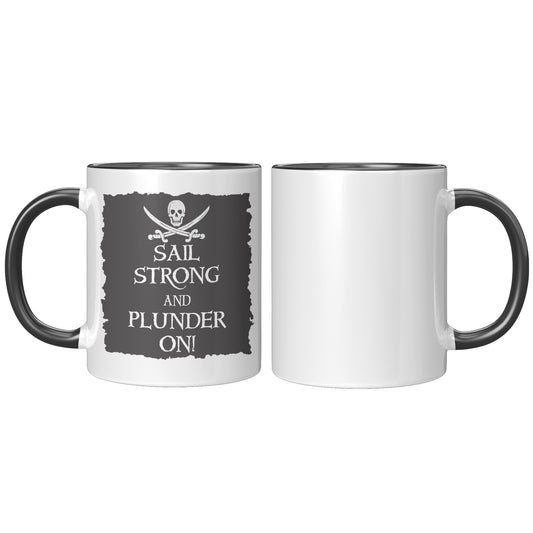 Sail Strong Accent Mug