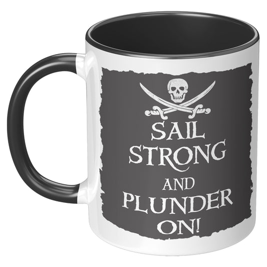 Sail Strong Accent Mug