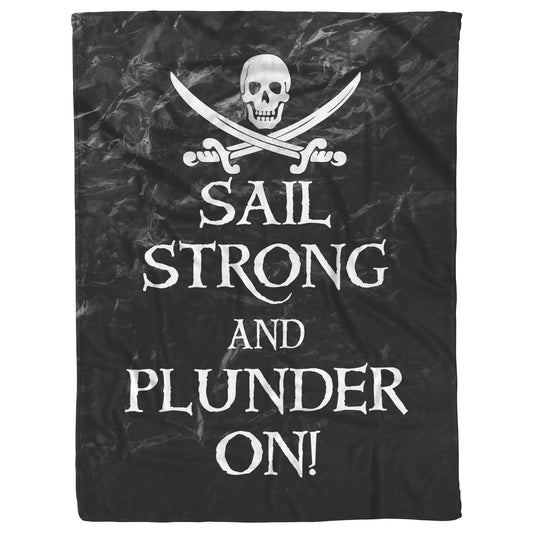 Sail Strong Fleece Blanket