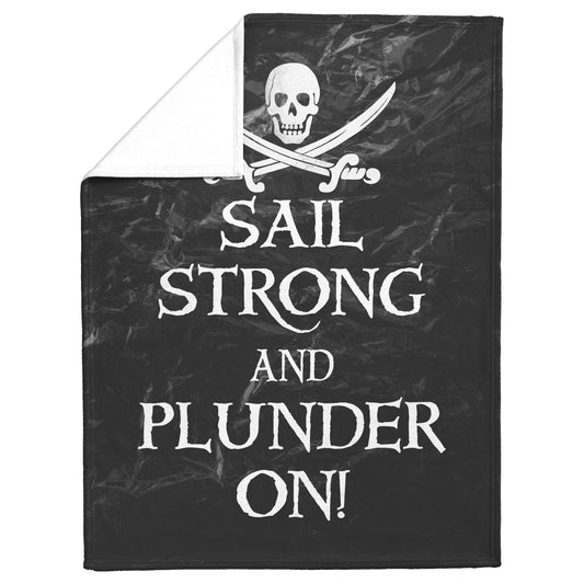 Sail Strong Fleece Blanket