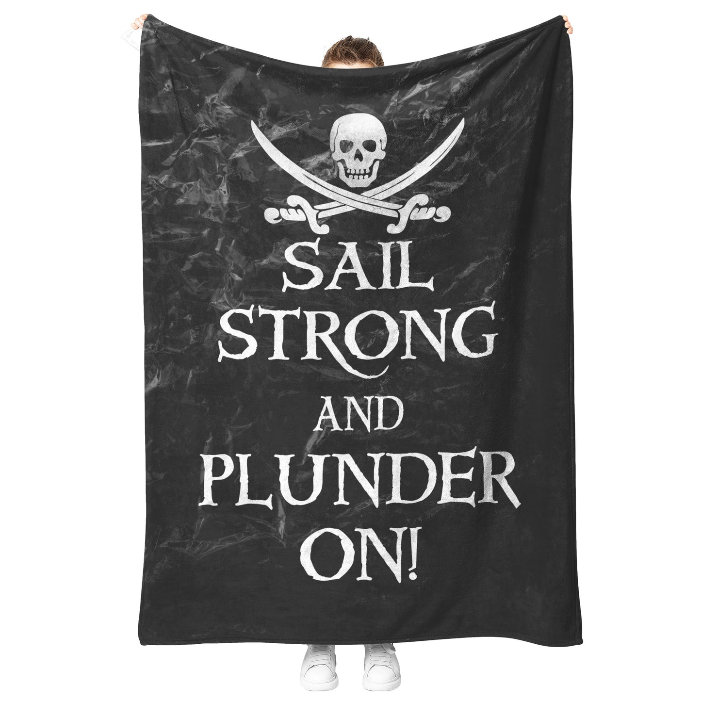 Sail Strong Fleece Blanket