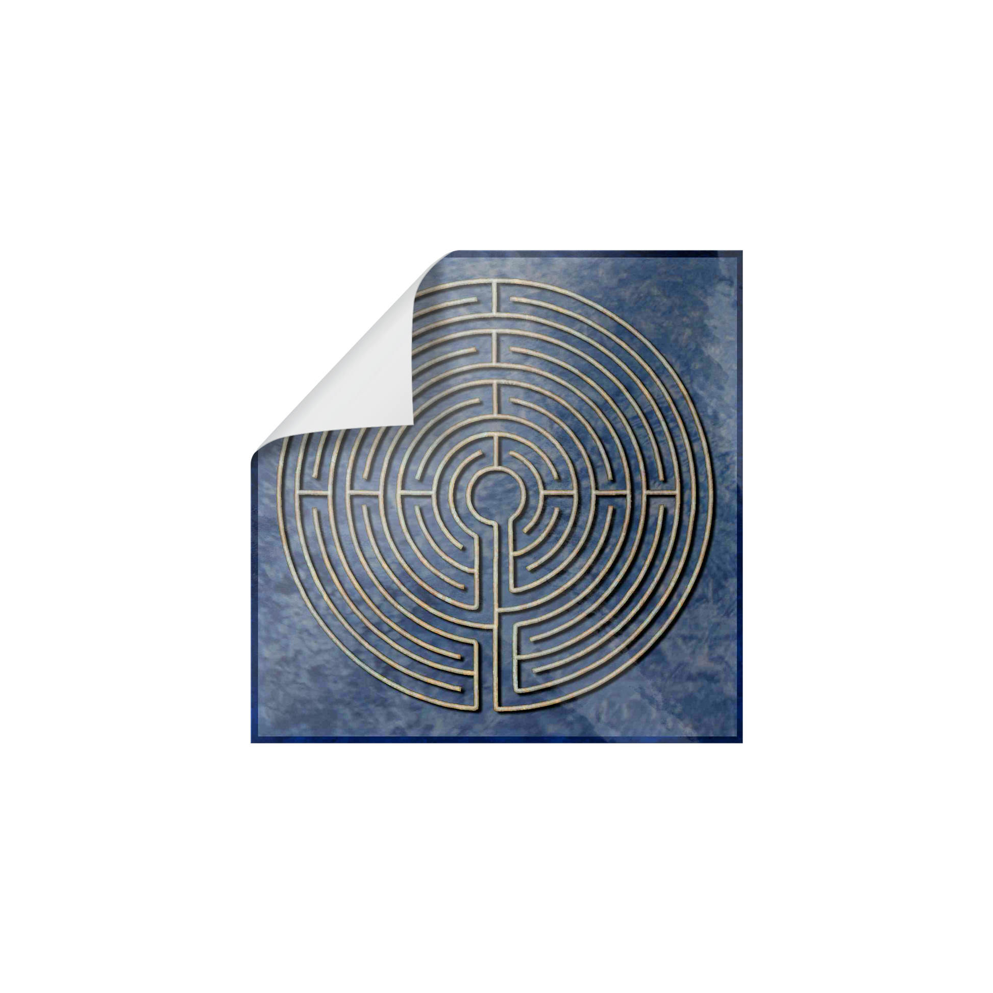San_Martino_Cathedral_Labyrinth_Sticker_WhiteSquareSticker_Peel_Mockup.png