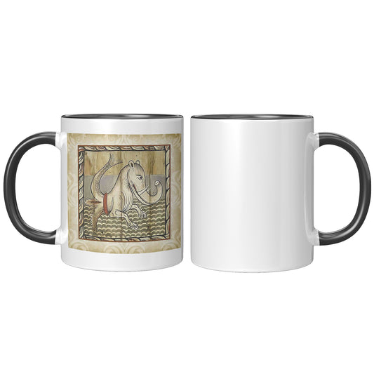 Sea Monster Acccent Mug - Elefantish