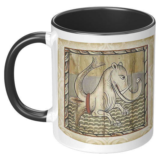 Sea Monster Acccent Mug - Elefantish