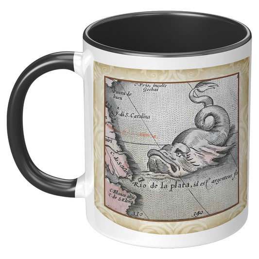 Sea Monster Accent Mug - Mr Fish