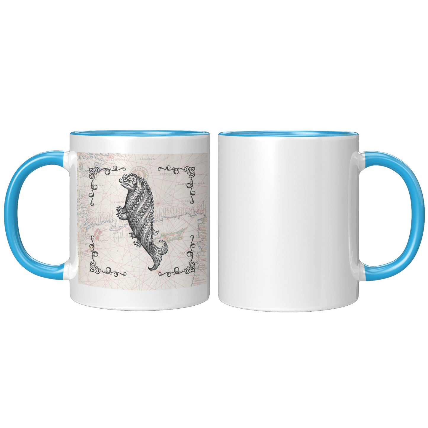 Sea Monster Accent Mug - Walrus