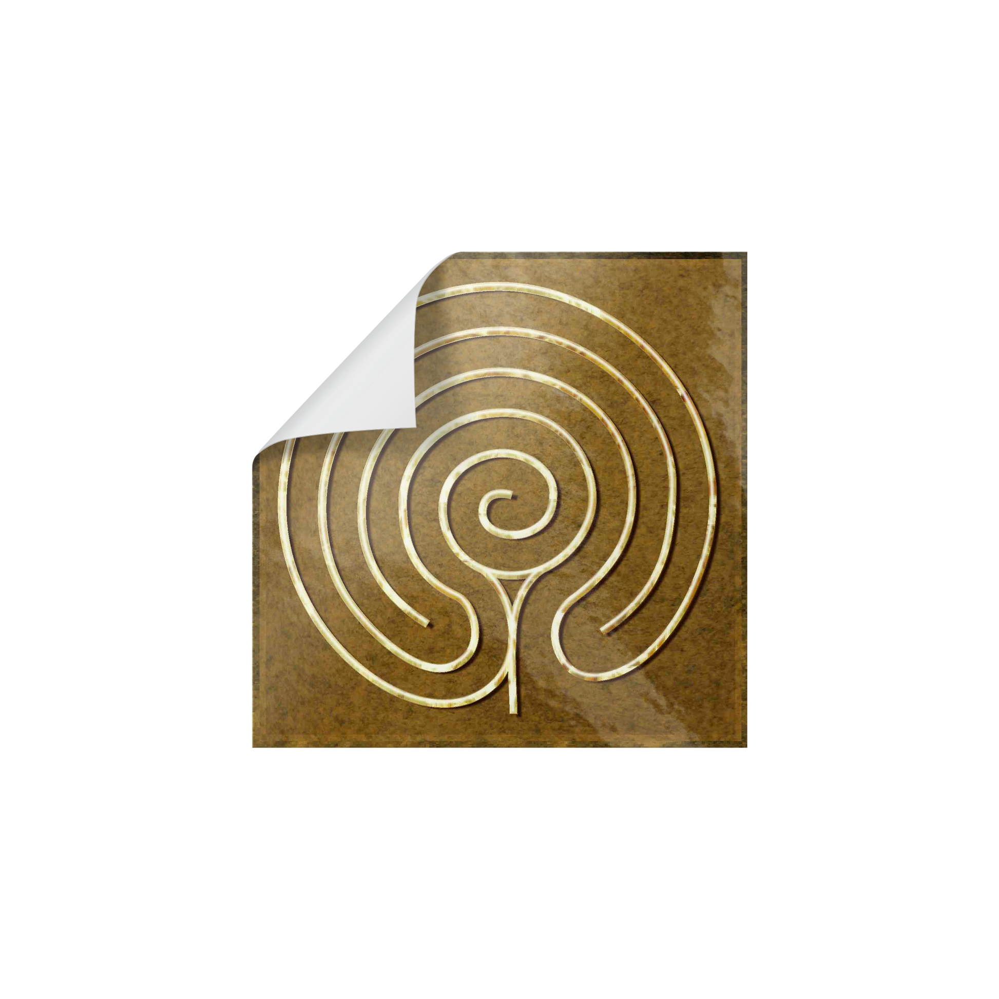 Simple_Chakra_Vyuha_Labyrinth_Sticker_WhiteSquareSticker_Peel_Mockup.png