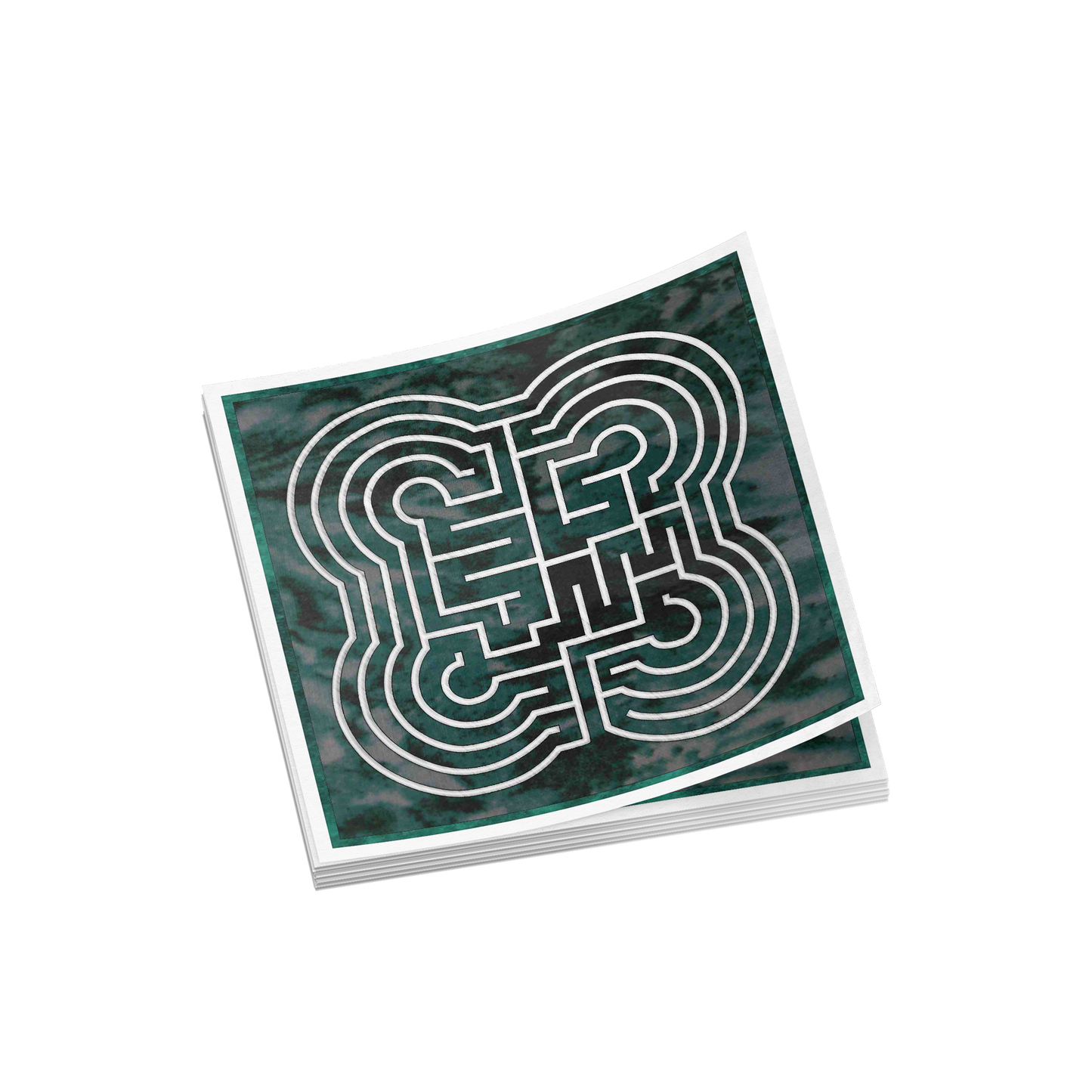 Simple_Commelyn_Labyrinth_Sticker_WhiteSquareSticker_Stack_Mockup.png