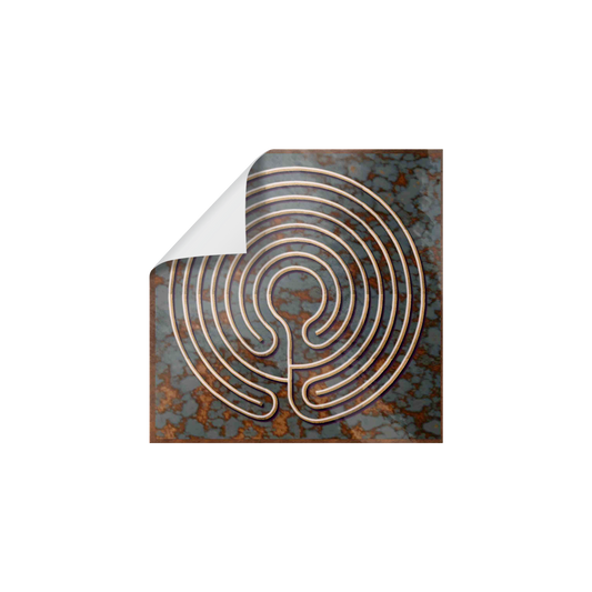Simple_Knidos_Labyrinth_Sticker_WhiteSquareSticker_Peel_Mockup.png