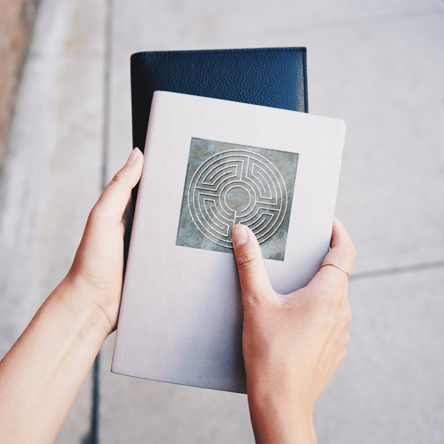 Simple_Roman_Labyrinth_Sticker_WhiteSquareSticker_Notebook_Mockup.png