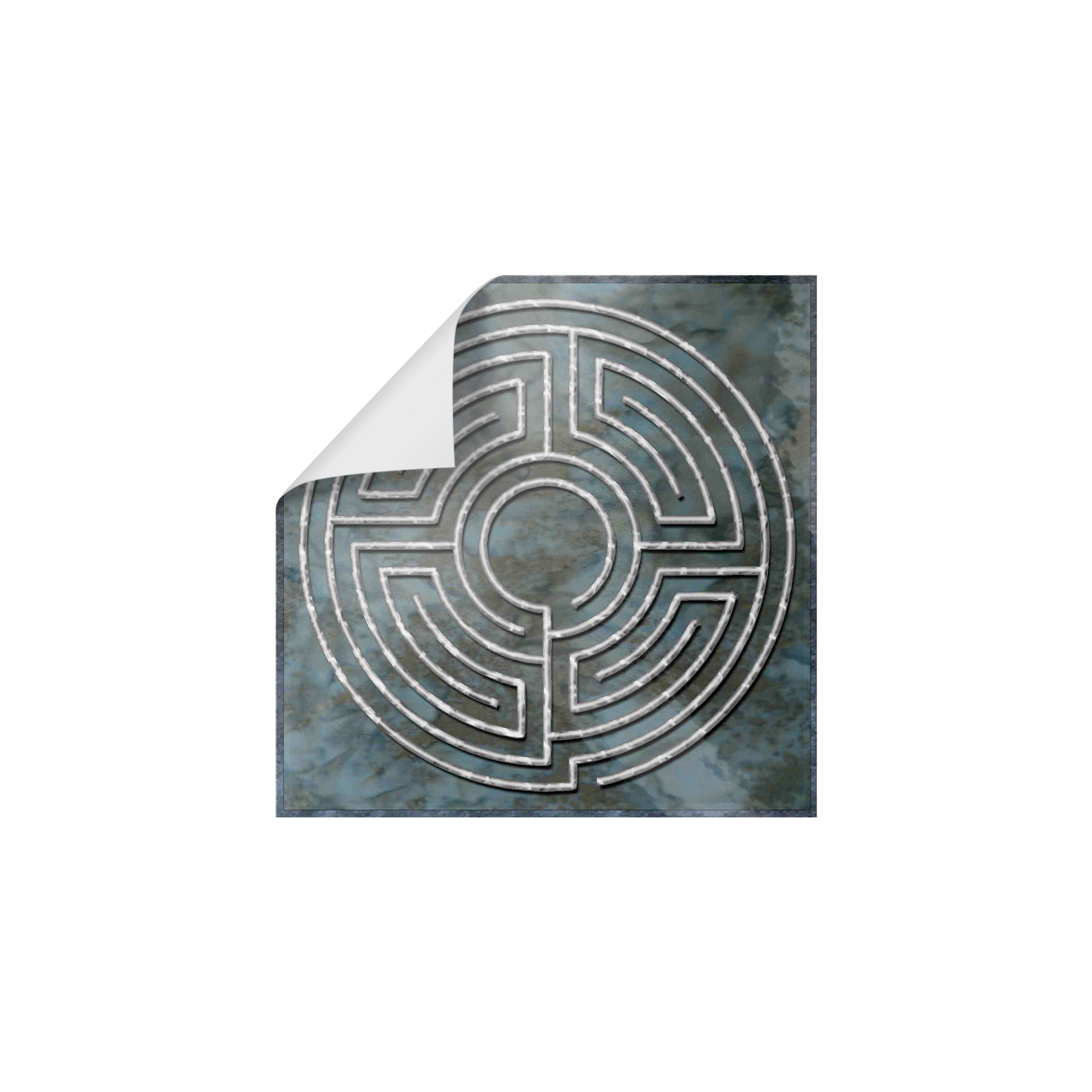 Simple_Roman_Labyrinth_Sticker_WhiteSquareSticker_Peel_Mockup.png