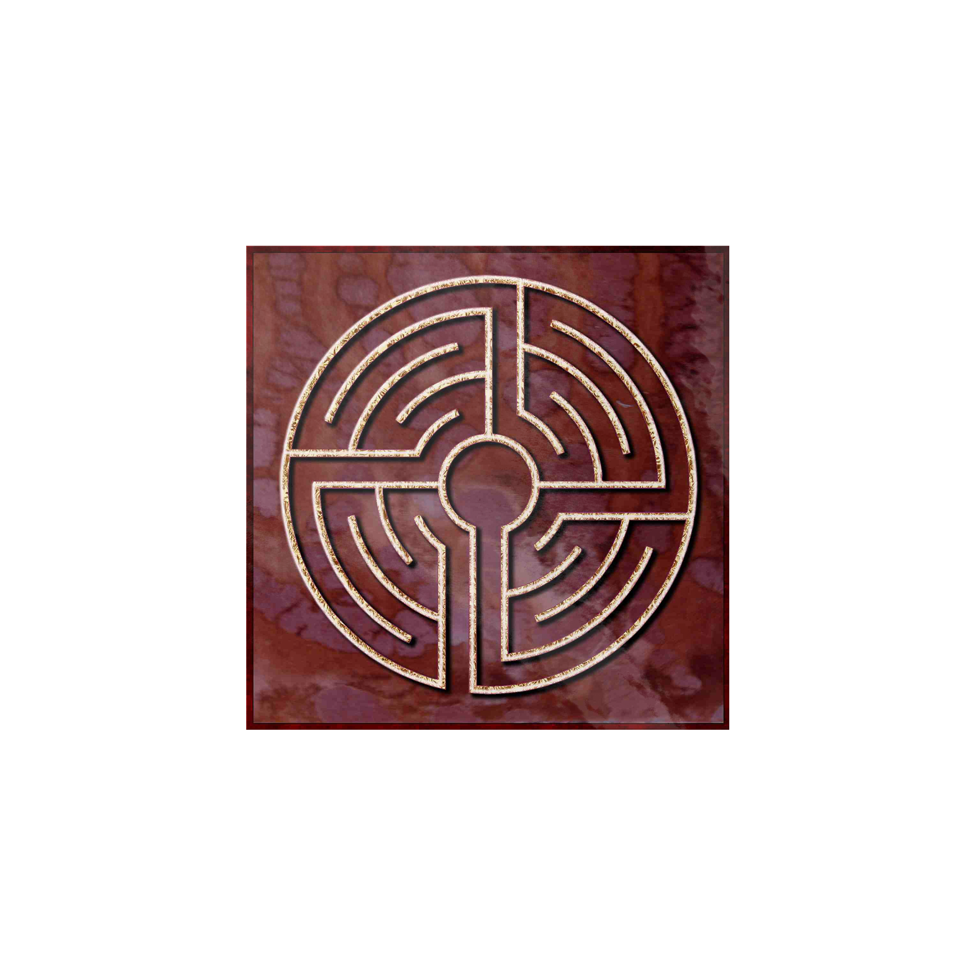 St. Lambertus Labyrinth Sticker – Celtic Art Store / EHR Books