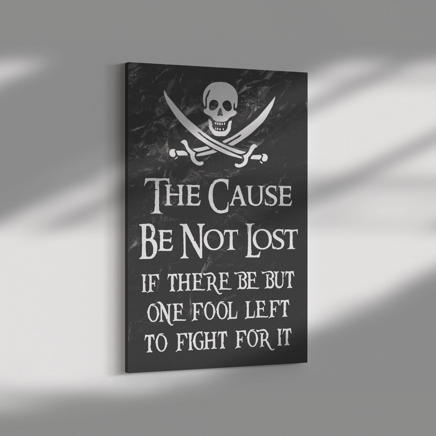 The Cause Be Not Lost Canvas Print