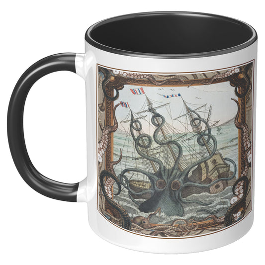 The Mighty Kraken Accent Mug