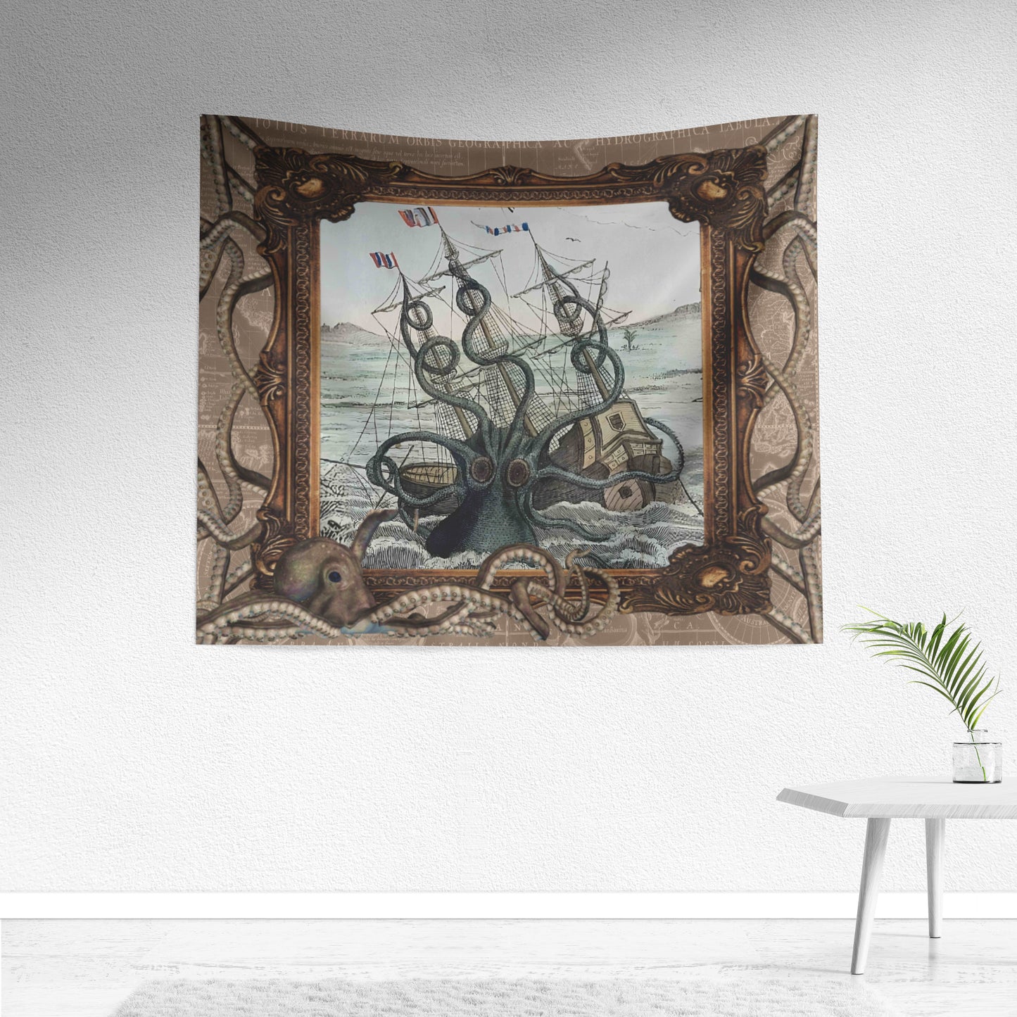 The Mighty Kraken Wall Hanging