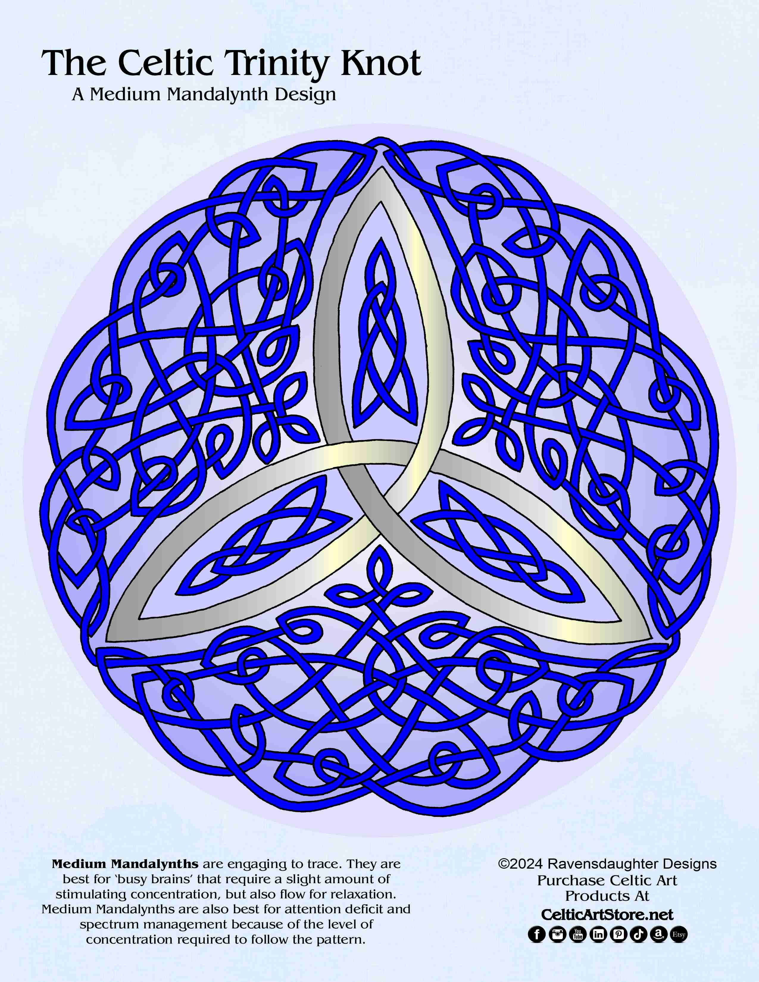 Celtic Trinity Mandalynth Download Page – Celtic Art Store / EHR Books