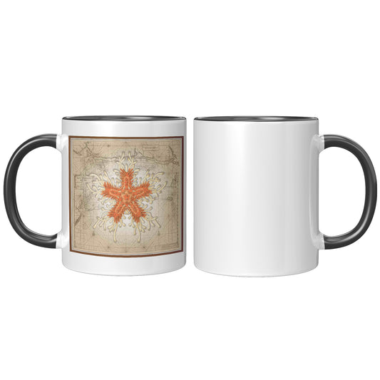Vintage Nautical Accent Mug - Starfish