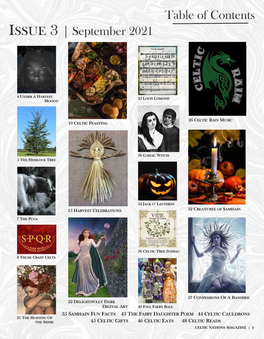 CELTIC NATIONS MAGAZINE - Vol.2, No. 3 - September 2021 - WHOLESALE PRICING