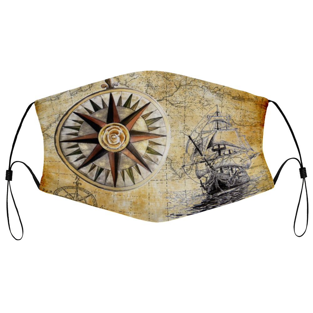 pirate ship, pirate art, nebula, pirate tall ship, pirates carribean, pirate star, galaxy, tall ship, compass rose, nautical, pirate captain, pirate wench, pirate scallywag, pirate face mask, pirate funny, face mask, filter pocket face mask, filter face mask, nose wire face mask,