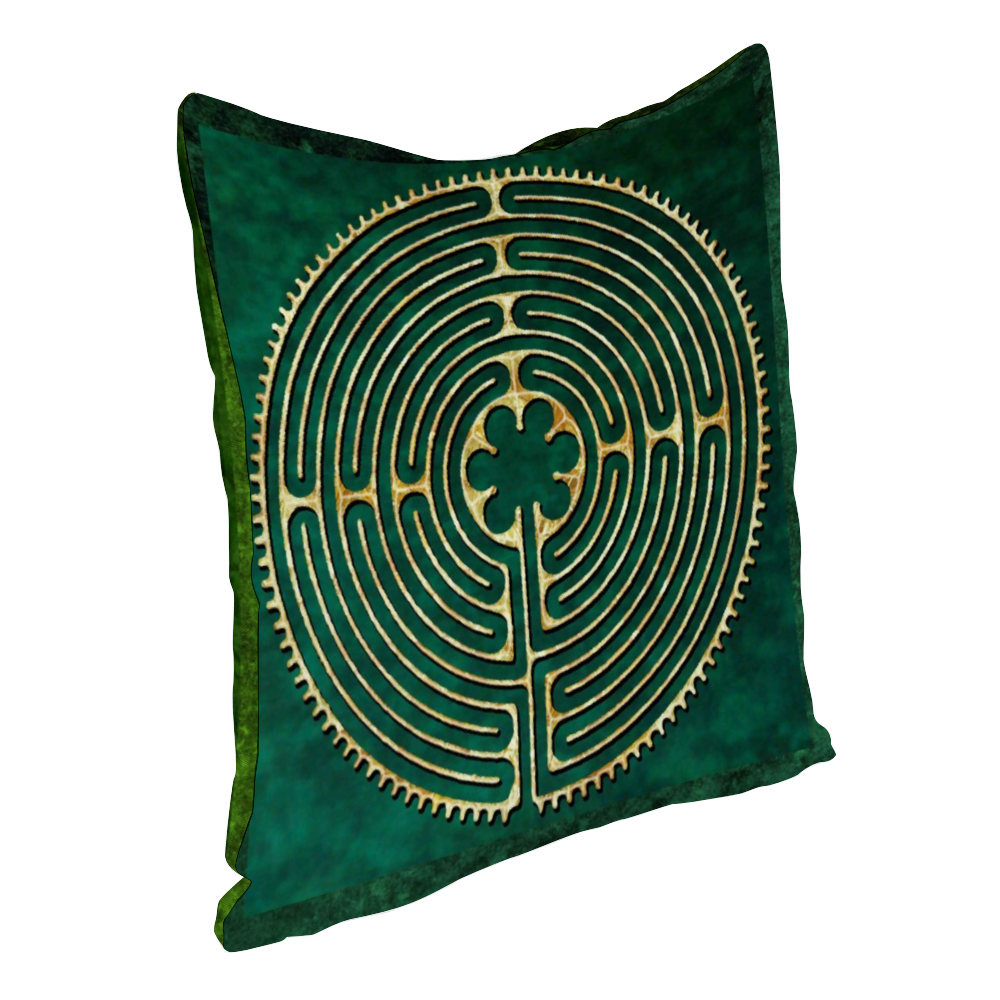 labyrinth,finger labyrinth,finger labyrinth for stress,finger labyrinth for meditation,cathedral labyrinth,sacred labyrinth,finger labyrinth for mindfulness, chartres cathedral, chartres cathedral labyrinth, pillow, pillowcase, pillow case